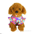 Falda de vestir de punto multicolor para ropa para mascotas